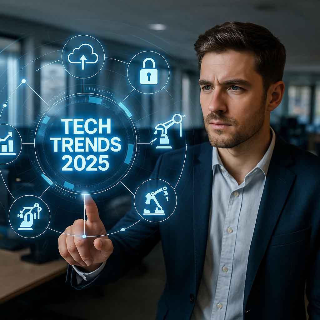 Tendencias tecnológicas 2025: Lo que todo emprendedor debe conocer